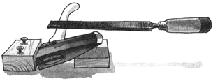 Immobilize you axe or hatchet, then filed it to a proper bevel.